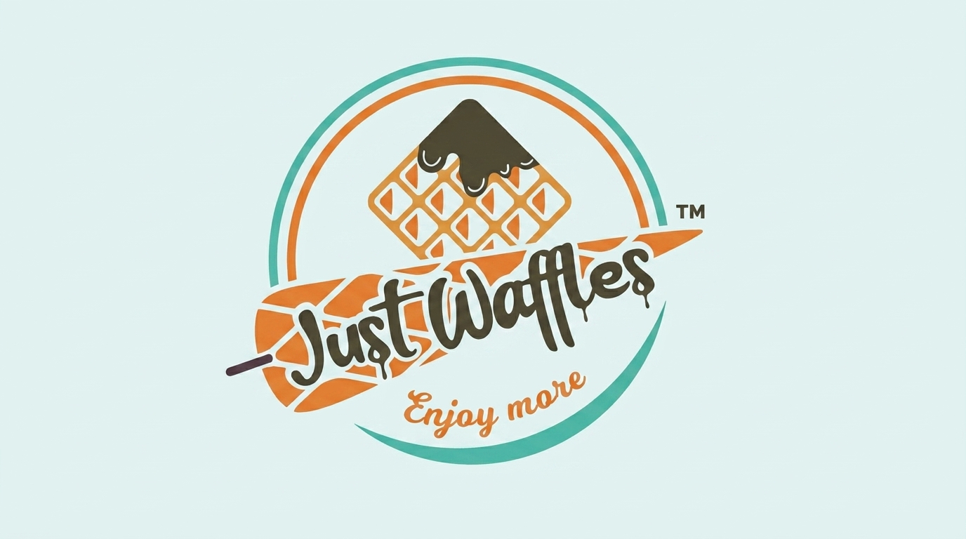 Just Waffles Logo